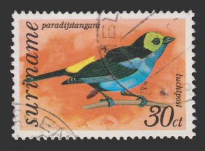 SURINAME 1977 STAMP. SCOTT # C60. USED.