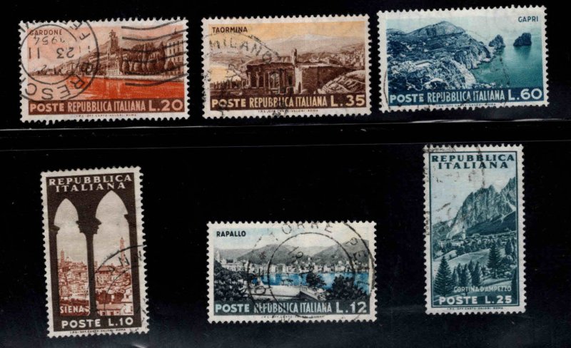 Italy Scott 641-646 Used set