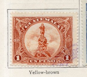 Guatemala 1925 Early Issue Fine Used 1P. NW-217069