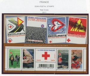 France #B722 Mint (NH) Souvenir Sheet