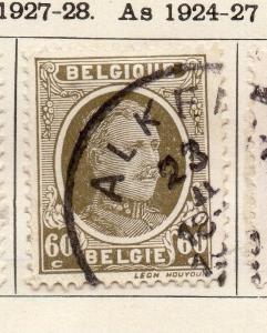 Belgium 1927-28 Early Issue Fine Used 60c. 114359