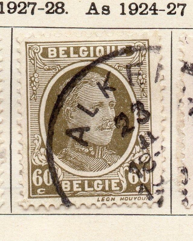 Belgium 1927-28 Early Issue Fine Used 60c. 114359