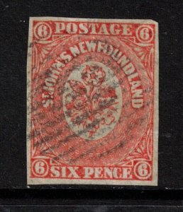 Newfoundland #13 Very Fine Used With Ideal Date Cancel **With Certificate**