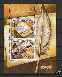 BOSNIA-MNH-BLOCK-EUROPA CEPT-2008.