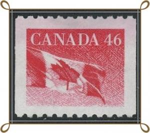 Canada #1695-Flag-Coil-1998-VF (can)