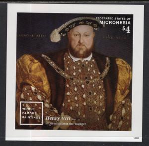 Micronesia 1056 King Henry VIII Souvenir Sheet MNH VF