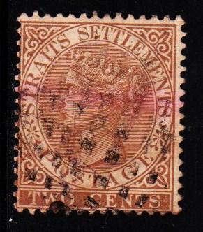 Straits Settlements - #10 Victoria - Used