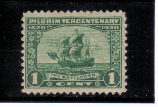 548 Pilgram Tercentenary Issue mint hinged.