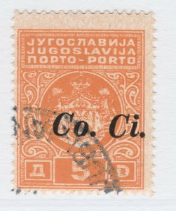 Lubiana Segnatasse Italy Occupation Postage Due 1941 5d Used Stamp A23P39F13319