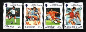 Gibraltar-Sc#707-10- id6-unused NH set-Sports-Soccer-European Football-1996-