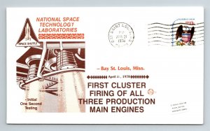 Apr 21 1978 - Space Shuttle - 1st Cluster Firing of 3 Production Engines - F2914