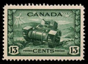 CANADA SCOTT# 258 ISSUE OF 1942 - OGLH - VF - CV $5.00  (ESP#413)