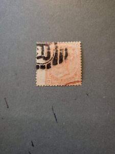 Stamps Great Britain Scott #69, PL#15 used