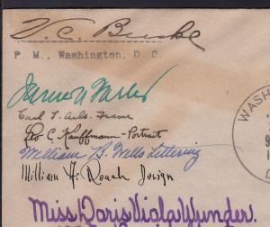 1940 Irving Sc 859 signed designers & Farley, to Wunder