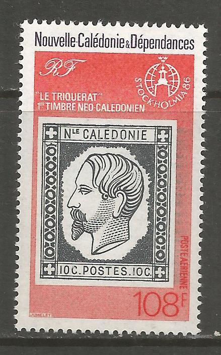 NEW CALEDONIA  C210  MNH,  STOCKHOLMIA '86