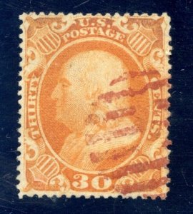 US SCOTT #38 USED-XF W/ PF CERT (4/11/24 GP)