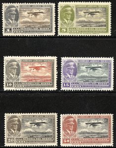 Mexico Stamps # C5-10 MNH+MLH VF Two Values Light Hinge Scott Value $70.00