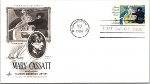 United States, United States First Day Cover, District of Columbia, Art