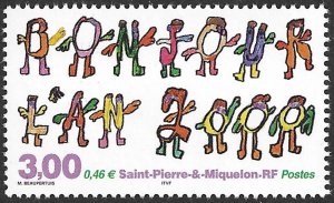 ST. PIERRE & MIQUELON Sc. 689 Year 2000 MNH