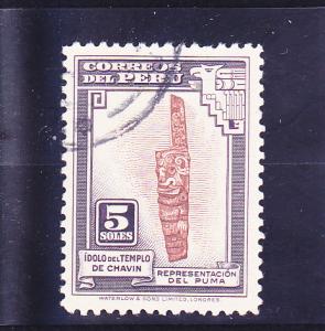 Peru  Scott#  383  Used