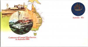 Australia, Worldwide Postal Stationary, Ships