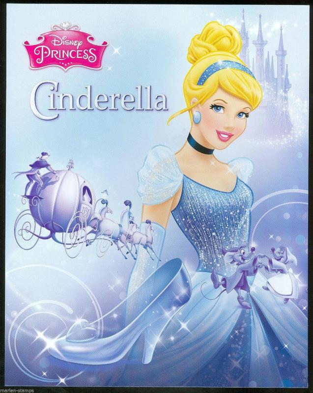 AUSTRALIA 2015 SET OF TWO DISNEY CINDERELLA  SHEETS IN FOLDER MINT NH