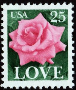 SC#2378 25¢ Love Single (1988) MNH