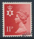 GB Northern Ireland SG NI30 SC# NIMH15  Machin 11p  Phosphor Omitted Used  se...