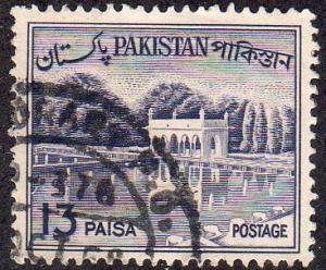 Pakistan 135a - Used - 13p Shalimar Gardens (Lahore) (1963)