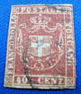 TUSCANY 1860 SCOTT # 21a   USED       (bs31)