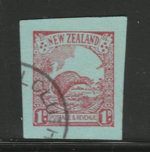 NEW ZEALAND Postal Stationery Cut Out A17P18F21281-