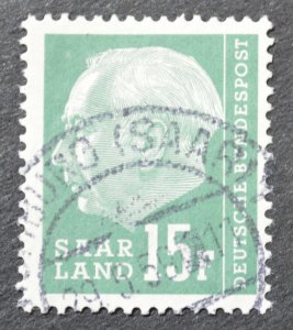 Saar Sc # 295, VF Used