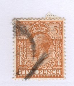 Great Britain #166 Soak Used - CAT VALUE $5.75