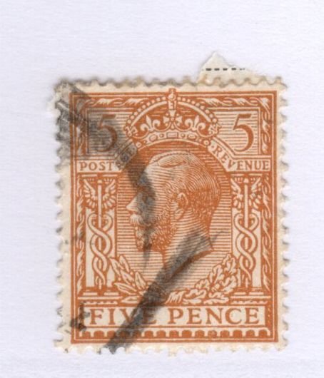 Great Britain #166 Soak Used - CAT VALUE $5.75