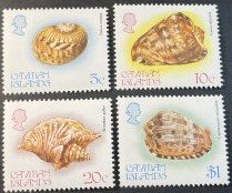 CAYMAN ISLANDS # 444-447-MINT NEVER/HINGED---COMPLETE SET---1980