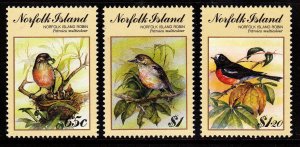 1990 Norfolk Island 490-492 Birds 7,00 €