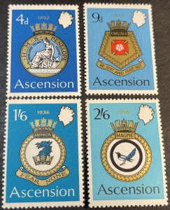 ASCENSION ISLAND # 134-137-MINT NEVER/HINGED--COMPLETE SET--1970