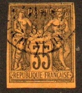 French Colonies 36 Used