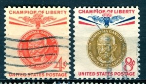 U.S.A.; 1961: Sc. # 1174-1175: Used Cpl. Set