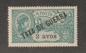 1919 Macau Sc# MR1 - 2 avos WWI tax. MH Cv$12.00