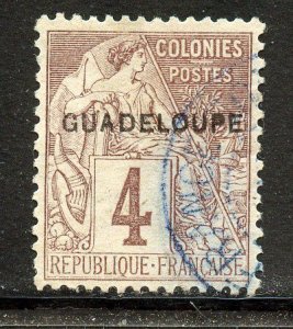 Guadeloupe # 17, Used.