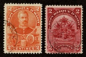 Haiti #54-55 used