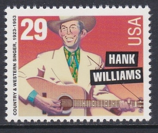 2723A Hank Williams MNH