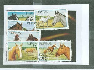 Philippines #1747A-1747F  Single (Complete Set) (Fauna) (Horse)