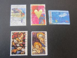 Australia 1992 Sc 1267c,1422c,69,73,75 FU