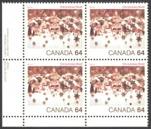 Canada Sc# 1042 MNH PB LL 1984 64c Christmas