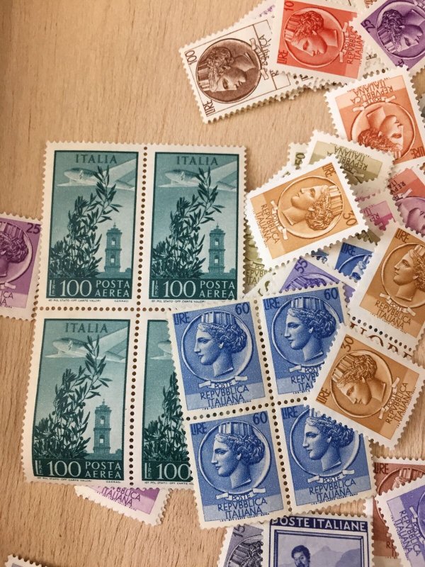 Italy & Vatican Mid/Modern Period MNH MH + Few Used (Many 100s) CP115