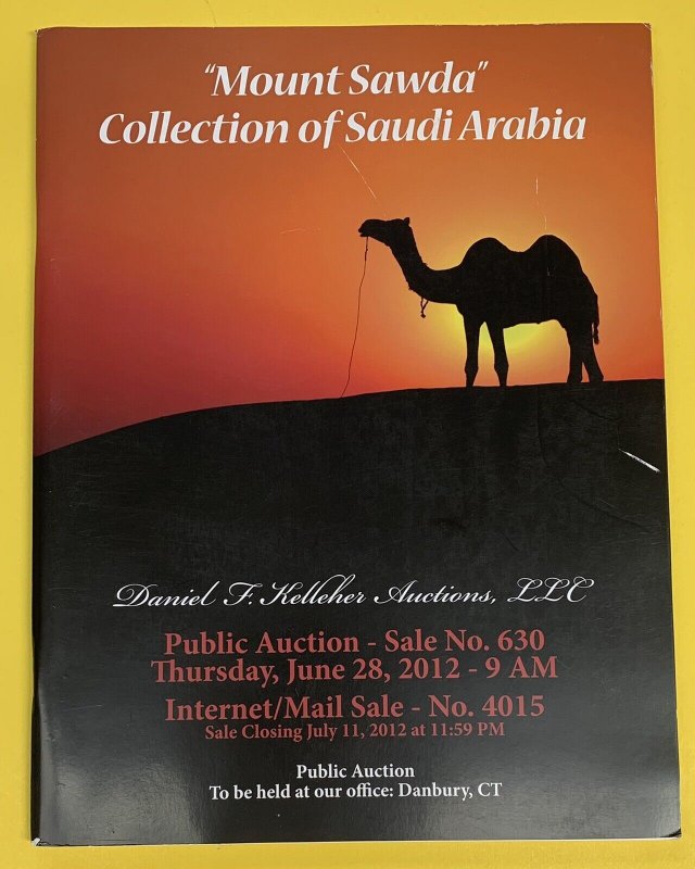 Mount Sawda Collection of Saudi Arabia, D.F. Kelleher, Sale 630, June 28, 2012 