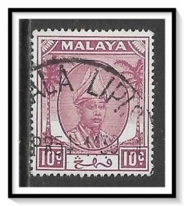 Pahang #56 Sultan Abu Bakar Used