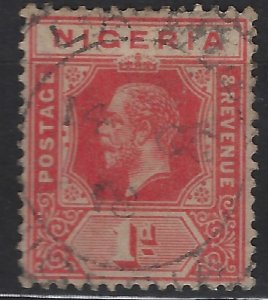 Nigeria # 2 King George V Used